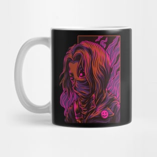 Dead girl in fight Mug